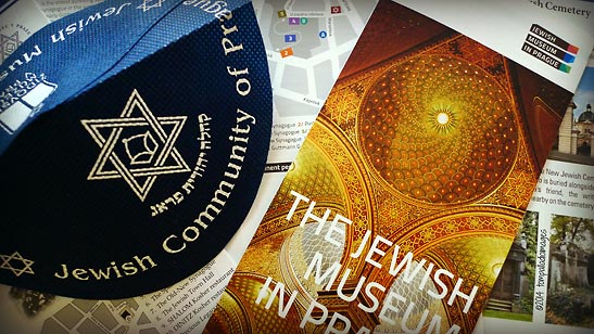 Prague Jewish Quarter brochures