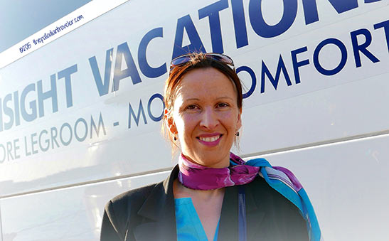 Insight Vacations tour director Karin
