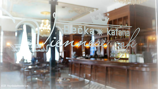 the elegant Be?ka Kafana