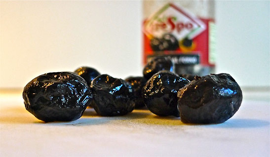 baked black olives