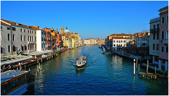 the Grand Canal, Venice