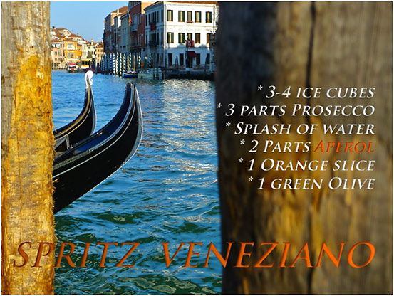 Spritz Veneziano ingredients