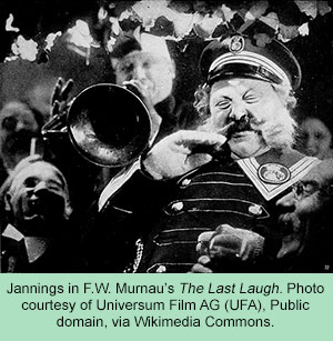 Emil Jannings in 'The Last Laugh'