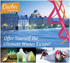 Quebec City tourism ad