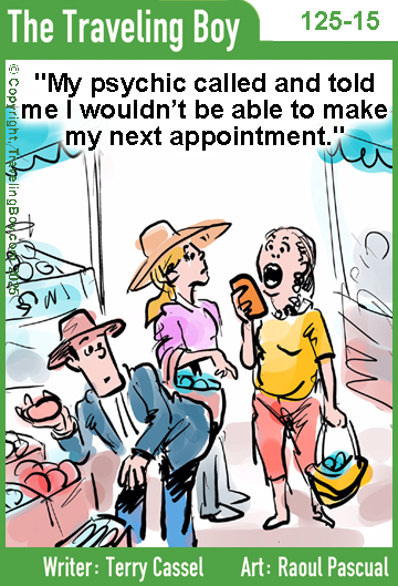 Traveling Boy's cartoon of the week