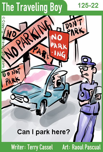 Traveling Boy's cartoon of the week