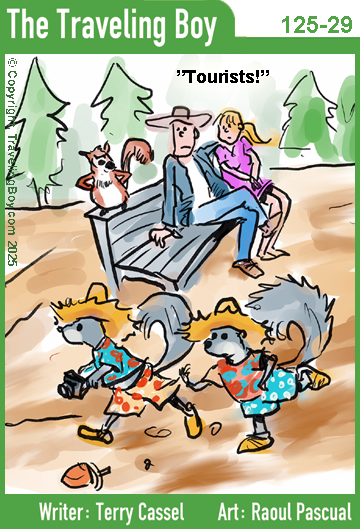 Traveling Boy's cartoon of the week