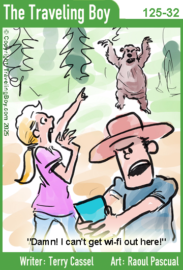 Traveling Boy's cartoon of the week