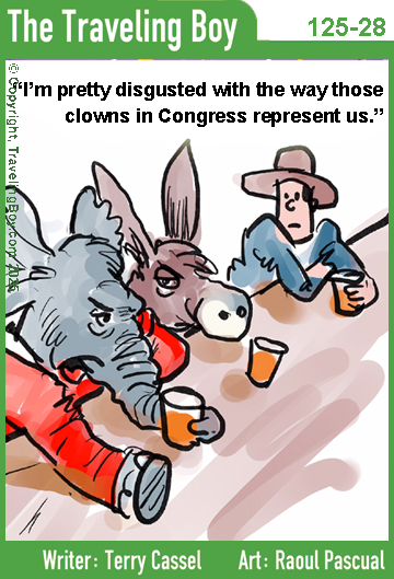 Traveling Boy's cartoon of the week