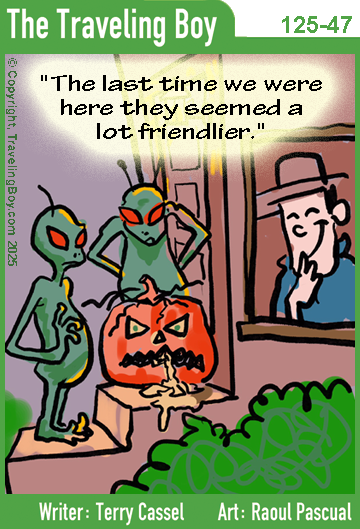 Traveling Boy's cartoon of the week