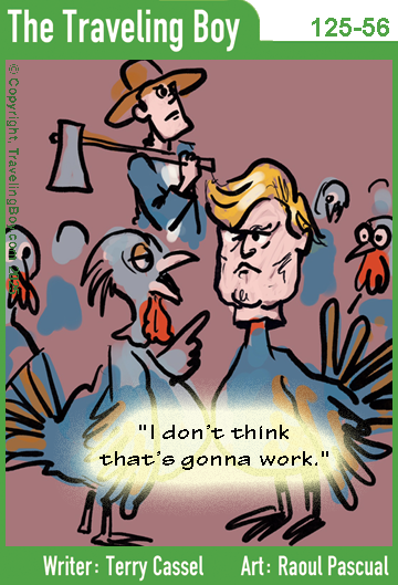 Traveling Boy's cartoon of the week