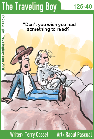Traveling Boy's cartoon of the week