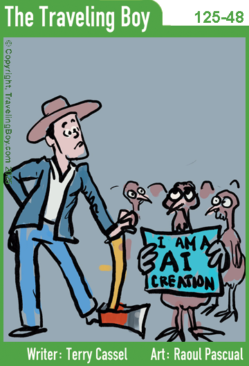 Traveling Boy's cartoon of the week