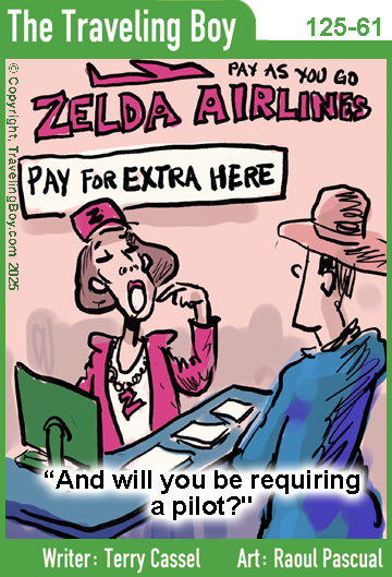 Traveling Boy's cartoon of the week