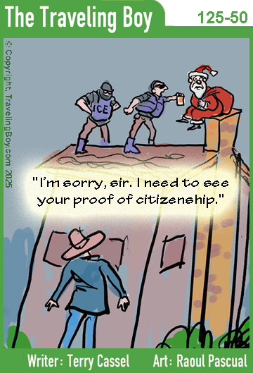 Traveling Boy's cartoon of the week