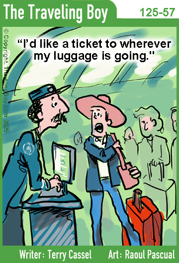 Traveling Boy's cartoon of the week