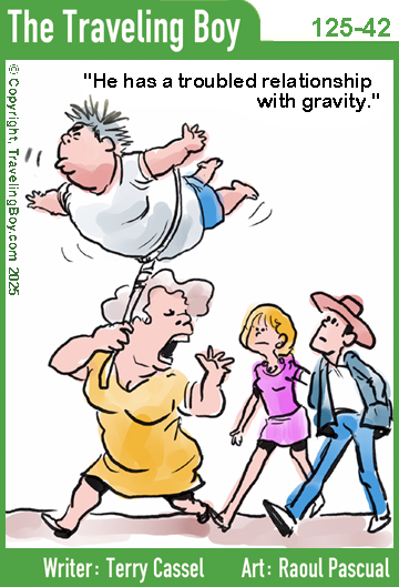 Traveling Boy's cartoon of the week