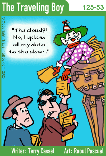 Traveling Boy's cartoon of the week