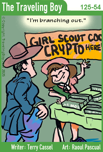 Traveling Boy's cartoon of the week