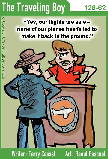 Traveling Boy's cartoon of the week