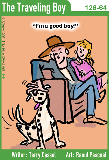 Traveling Boy's cartoon of the week