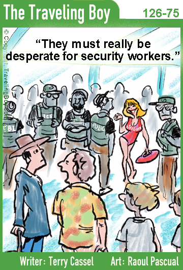 Traveling Boy's cartoon of the week