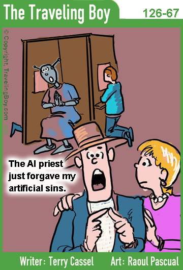 Traveling Boy's cartoon of the week