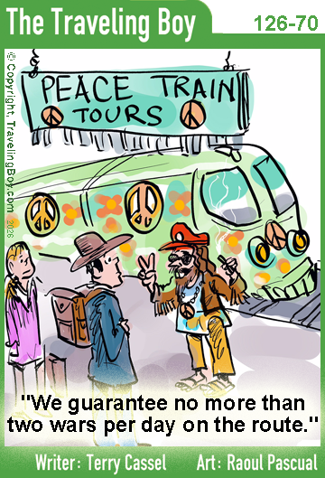 Traveling Boy's cartoon of the week