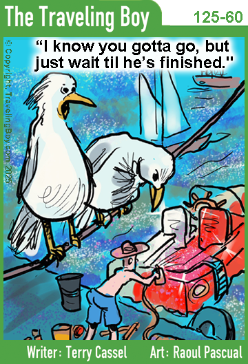 Traveling Boy's cartoon of the week