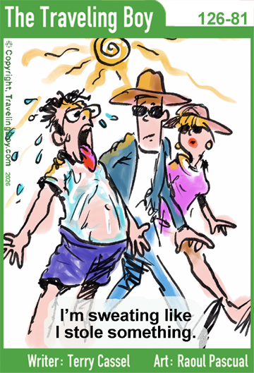 Traveling Boy's cartoon of the week