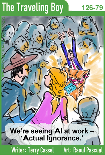 Traveling Boy's cartoon of the week