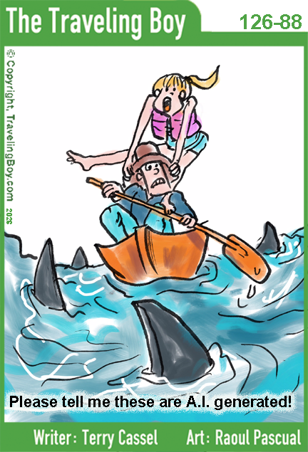 Traveling Boy's cartoon of the week