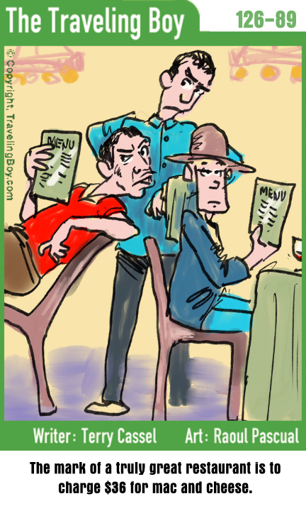 Traveling Boy's cartoon of the week