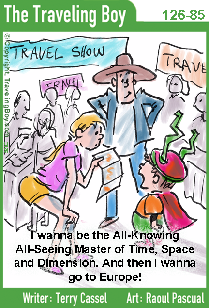 Traveling Boy's cartoon of the week