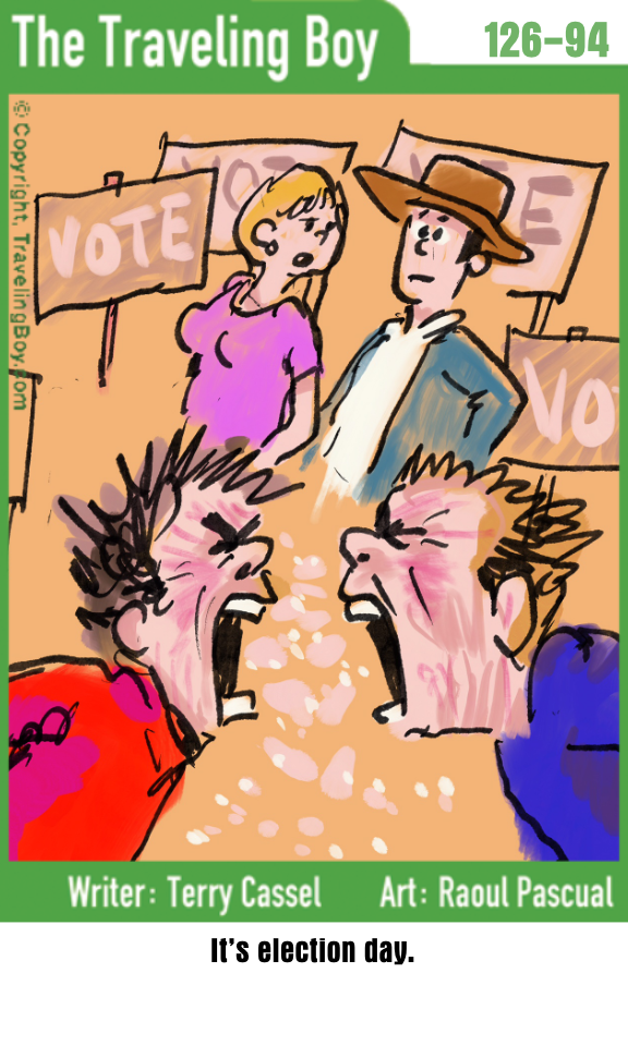 Traveling Boy's cartoon of the week