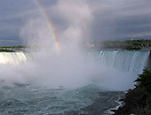 rainbow at Niagara Falls