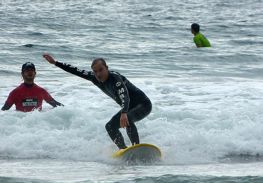 surfing