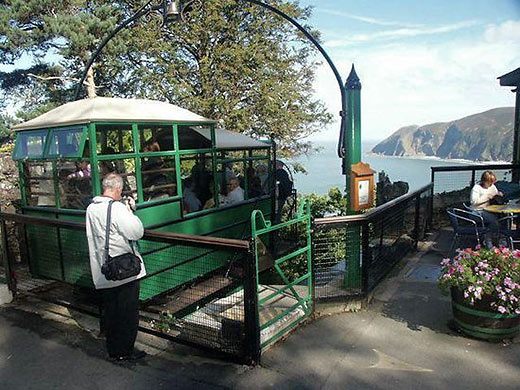 Lynton cliff top