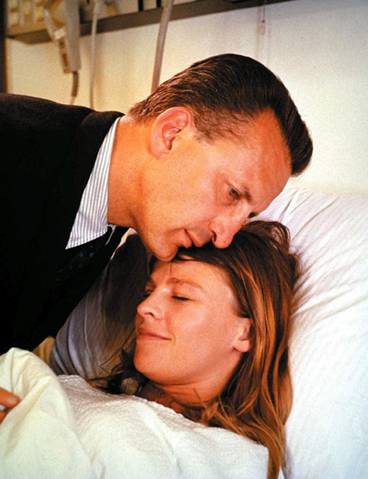 George Scott and Julie Christie in a scene from Petulia