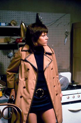 Jane Fonda in a scene from Klute