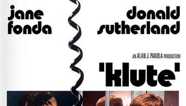 Klute movie poster/DVD cover