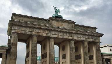 the Brandenburg Gate, Berlin