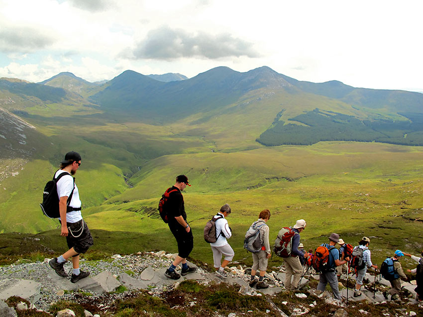 commemorating the Doolough Famine Walk of 1849 in County Mayo