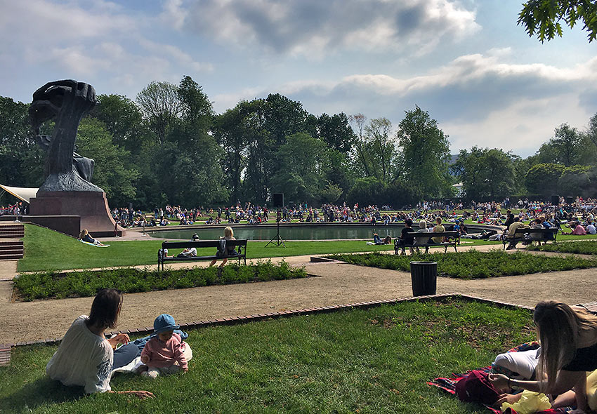 Lazienki Park, Warsaw