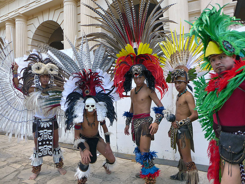 dancers in Chiapas