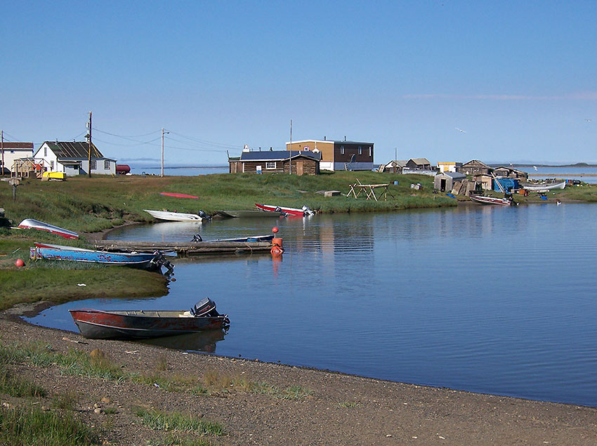 downtown Tuktoyaktuk