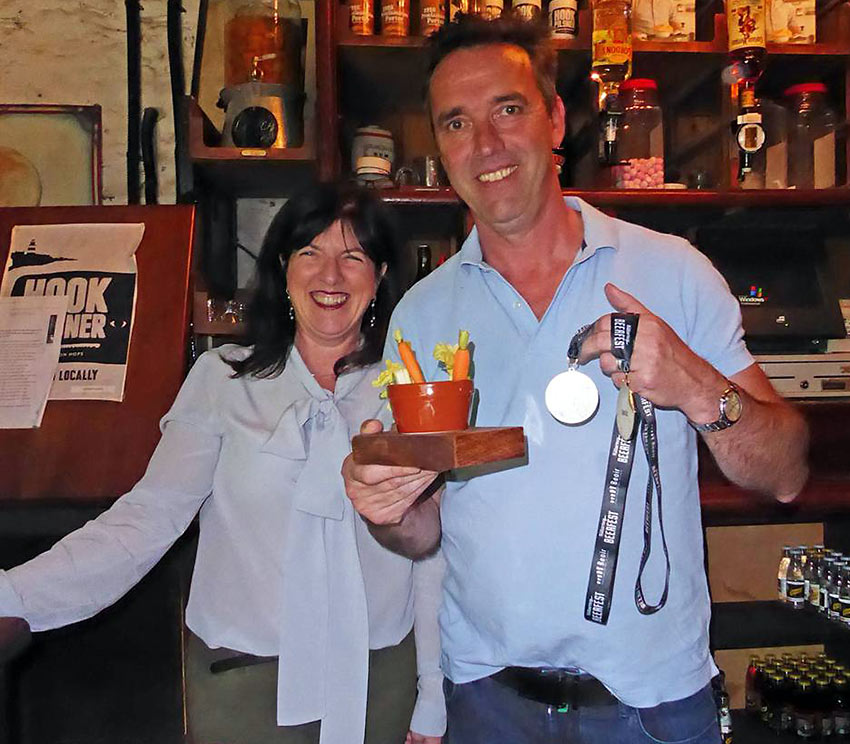 Catherine and renowned Celebrity Master Chef Kevin Dundon, proprietors of Dunbrody Country House Hotel & Restaurant