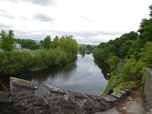 the gardens of Kilkenny Castle