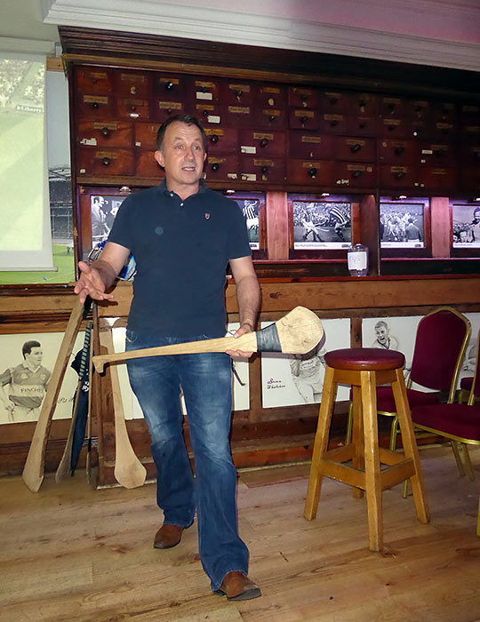 P.J. Lanigan, member of the champion Kilkenny Hurling Club