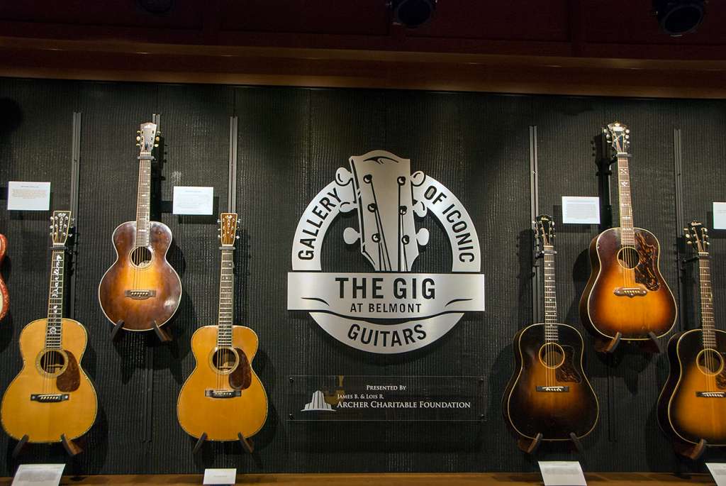 display at the Gig Museum, Nashville